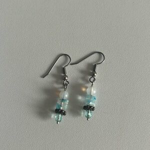 Beaded Dangly Earrings